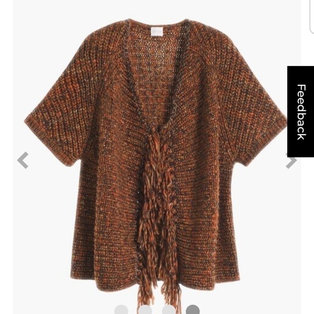 Chico's Katarina Hardware Fringe Cardigan - Picture 6 of 10